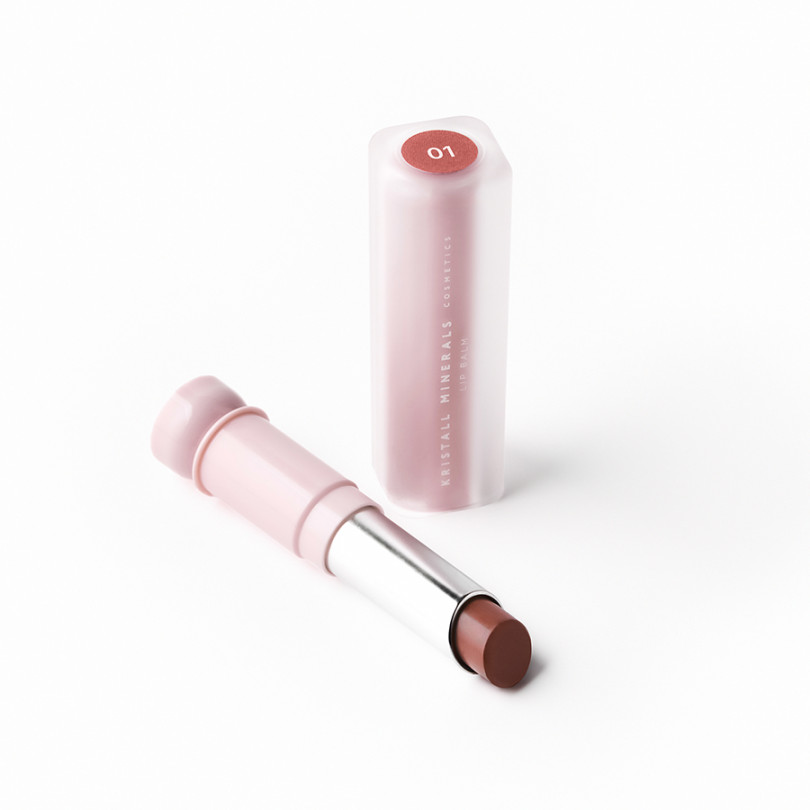 Бальзам для губ оттеночный 01 Nude Kristall Minerals
